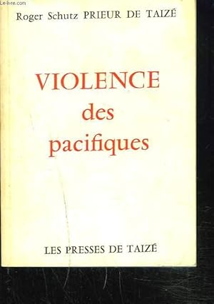 Seller image for VIOLENCE DES PACIFIQUES. for sale by Le-Livre