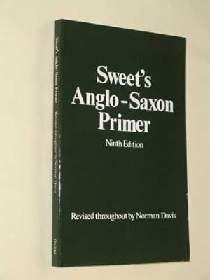 Seller image for Sweet's Anglo-Saxon Primer for sale by BOOKBARROW (PBFA member)