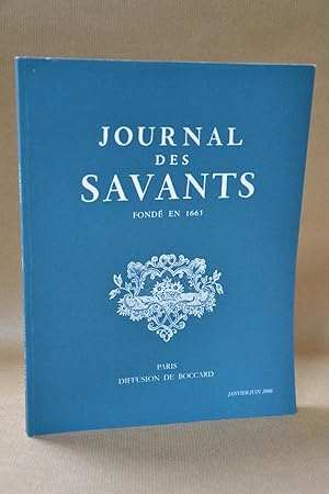 Seller image for Journal des Savants, Janvier-juin 2006 for sale by Librairie Raimbeau