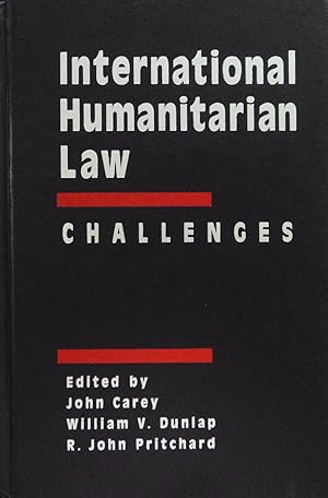 Image du vendeur pour International Humanitarian Law: Challenges mis en vente par School Haus Books