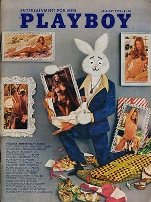 Bild des Verkufers fr Playboy Magazine January 1973 zum Verkauf von Good Books In The Woods