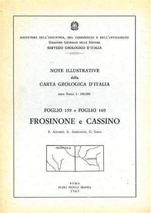 Imagen del vendedor de Frosinone e Cassino. Foglio 159 e foglio 160. a la venta por FIRENZELIBRI SRL