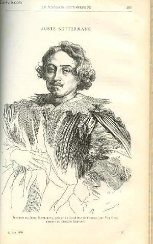 Seller image for LE MAGASIN PITTORESQUE - Livraison n12 - Portrait de Juste Suttermans, peintre du grand duc de Florence par van Dyck, grav par C. Barbant. for sale by Le-Livre