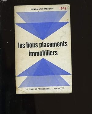 Seller image for LES BONS PLACEMENTS IMMOBILIERS. for sale by Le-Livre