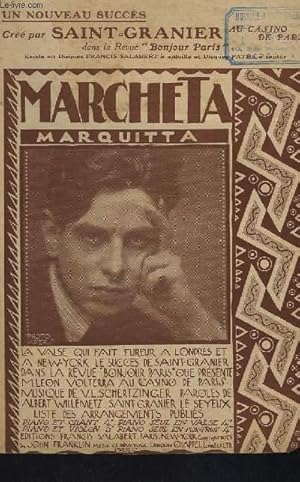 Seller image for MARQUITTA - CHANT. for sale by Le-Livre