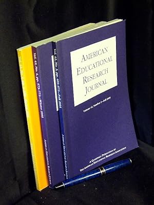 American Educational Research Journal. Volume 42, Number 3 und 4 und Volume 43, Number 1 ( 3 Heft...