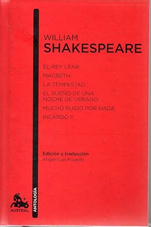 Imagen del vendedor de EL REY LEAR. MACBETH. LA TEMPESTAD. EL SUEO DE UNA NOCHE DE VERANO. MUCHO RUIDO POR NADA. RICARDO II a la venta por ALEJANDRIA SEVILLA