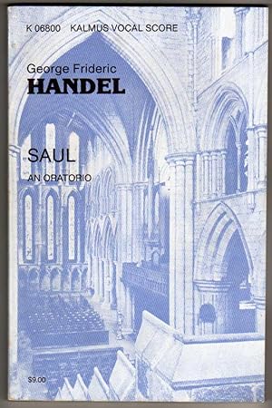 Saul - An Oratorio [Vocal-Piano Score]