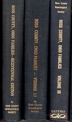 Immagine del venditore per Ross County, Ohio Families, in Three Volumes venduto da Hyde Brothers, Booksellers