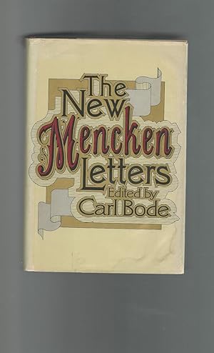 Seller image for The New Mencken Letters for sale by Dorley House Books, Inc.