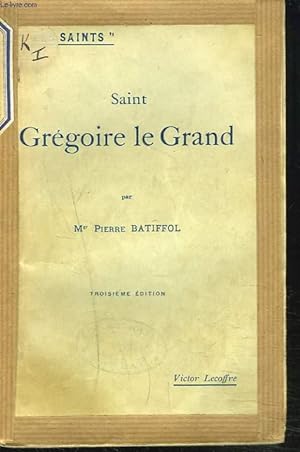 Seller image for SAINT GREGOIRE LE GRAND for sale by Le-Livre