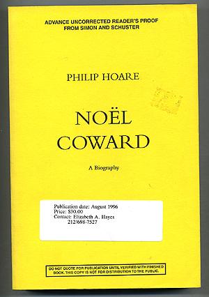 Seller image for Noel Coward: A Biography for sale by Between the Covers-Rare Books, Inc. ABAA