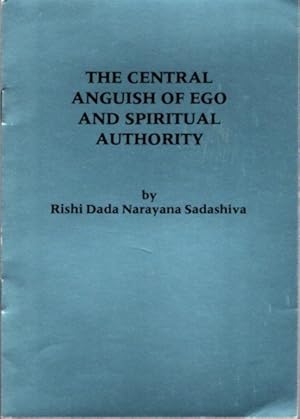 Imagen del vendedor de THE CENTRAL ANGUISH OF EGO AND SPIRITUAL AUTHORITY a la venta por By The Way Books