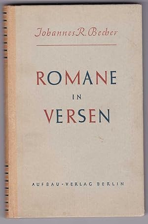 Seller image for Romane in Versen for sale by Kultgut