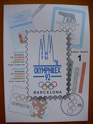 Olymphilex 92 : Barcelona : Exposició Mundial de Filatèlia Olimpica i Esportiva, 29juliol-6 d'ago...