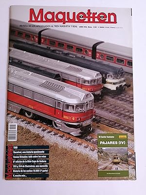 Maquetren : revista de los aficionados al tren maqueta y real. Año XII, nº 130, 1/2004