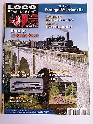 Loco revue : la première revue française de modélisme ferroviaire. Nº 712, Novembre 2006