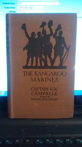 Seller image for THE KANGAROO MARINES for sale by Paraphernalia Books 'N' Stuff