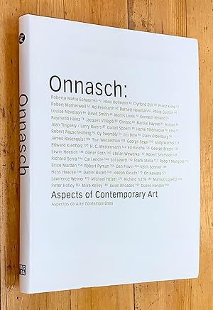 Bild des Verkufers fr Onnasch: Aspects of Contemporary Art/Aspectos Da Arte Contemporanea zum Verkauf von Edmonton Book Store