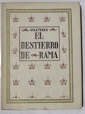 Seller image for El Destierro De Rama for sale by Librera Urbe