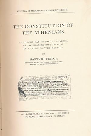 Seller image for The constitution of the Athenians for sale by LIBRAIRIE GIL-ARTGIL SARL