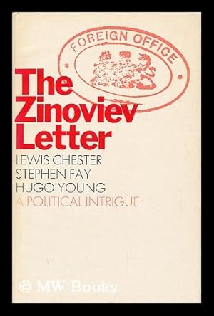 Bild des Verkufers fr The Zinoviev Letter zum Verkauf von MW Books Ltd.