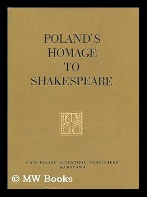 Seller image for Poland's Homage to Shakespeare for sale by MW Books Ltd.