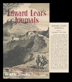 Seller image for Edward Lear's Journals : a Selection for sale by MW Books Ltd.