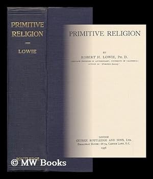 Image du vendeur pour Primitive Religion mis en vente par MW Books Ltd.