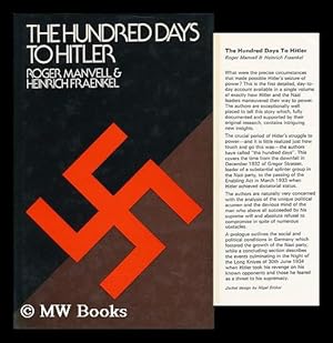 Seller image for The Hundred Days to Hitler for sale by MW Books Ltd.