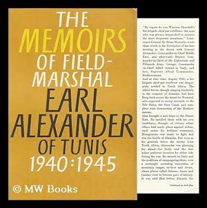 Seller image for The Alexander Memoirs, 1940-1945. Edited by John North for sale by MW Books