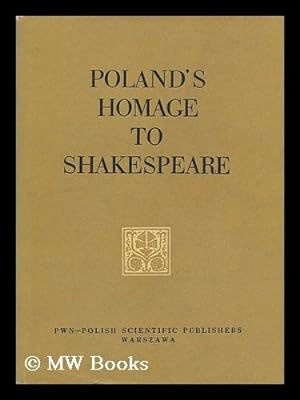 Immagine del venditore per Poland's Homage to Shakespeare venduto da MW Books