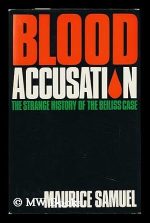Seller image for Blood Accusation: the Strange History of the Beiliss Case for sale by MW Books