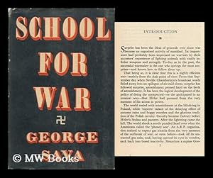 Seller image for School for War, by George Sava [Pseud. ] for sale by MW Books