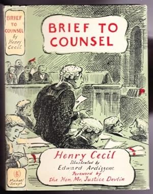 Imagen del vendedor de Brief to Counsel a la venta por Nessa Books