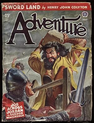 Seller image for Adventure 1946 July. "Sword Land." for sale by Fantasy Illustrated
