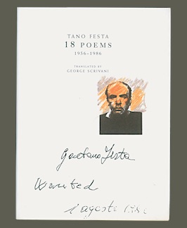 Bild des Verkufers fr 18 Poems: 1956-1986. zum Verkauf von Jeff Maser, Bookseller - ABAA