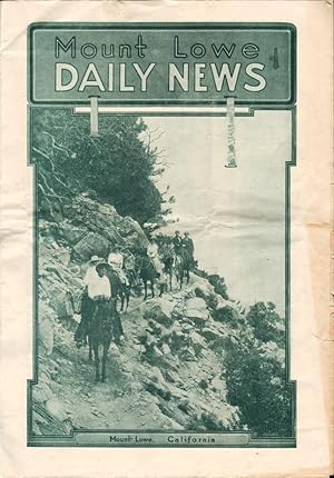 MOUNT LOWE CALIFORNIA, DAILY NEWS