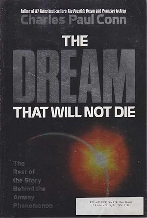 Seller image for The dream that will not die for sale by Mr Pickwick's Fine Old Books