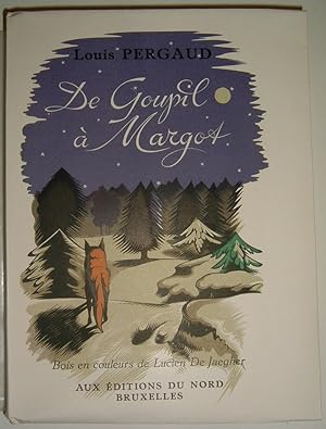 Image du vendeur pour De Goupil  Margot. Histoires de btes. Gravures sur bois de Lucien de Jaegher. mis en vente par pages volantes