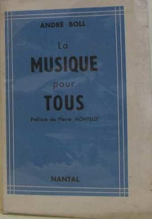 Bild des Verkufers fr La musique pour tous zum Verkauf von crealivres