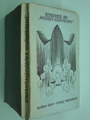 Image du vendeur pour Almanach der Deutschen Musikbcherei auf das Jahr 1923. 3. Jahrgang. Mit Notenbeispielen, einem Faksimile und vielen Bildbeilagen (Tafeln und Zeichnungen). mis en vente par Antiquariat Tarter, Einzelunternehmen,