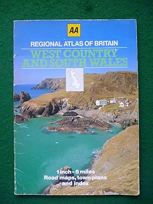 Seller image for AA Regional Atlas Of Britain West Country And South Wales for sale by Shelley's Books