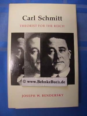 Immagine del venditore per Carl Schmitt. Theorist for the Reich. venduto da Antiquariat BehnkeBuch