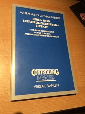 Seller image for Lern- und Erfahrungskurveneffekte und ihre Bestimmung in der flexibel automatisierten Produktion for sale by Bookstore-Online
