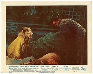 Seller image for The Black Rose (Collection of 8 British front-of-house cards from the 1950 film) for sale by Royal Books, Inc., ABAA