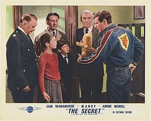 The Secret (Collection of eight British front-of-house cards from the 1955 film)