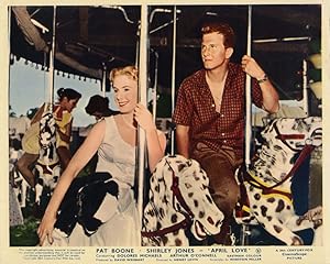 Seller image for April Love (Collection of 7 British front-of-house cards from the 1957 film) for sale by Royal Books, Inc., ABAA