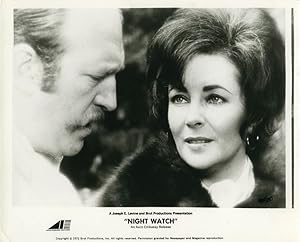 Bild des Verkufers fr Night Watch (Two original photographs from the 1973 film) zum Verkauf von Royal Books, Inc., ABAA