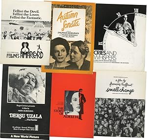 Collection of pressbooks for international arthouse releases in the 1970s via New World Pictures